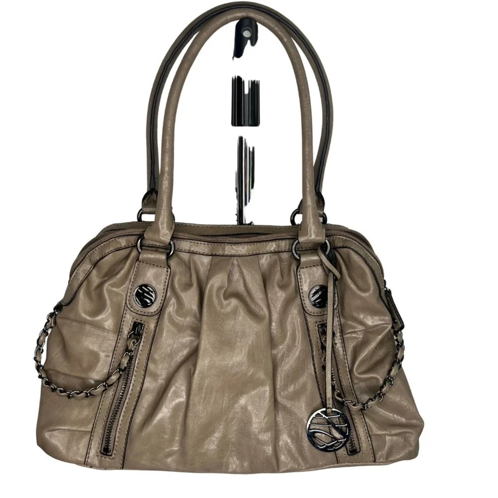 Style & Co Chain Accentedβ Shoulder Bag in Gray